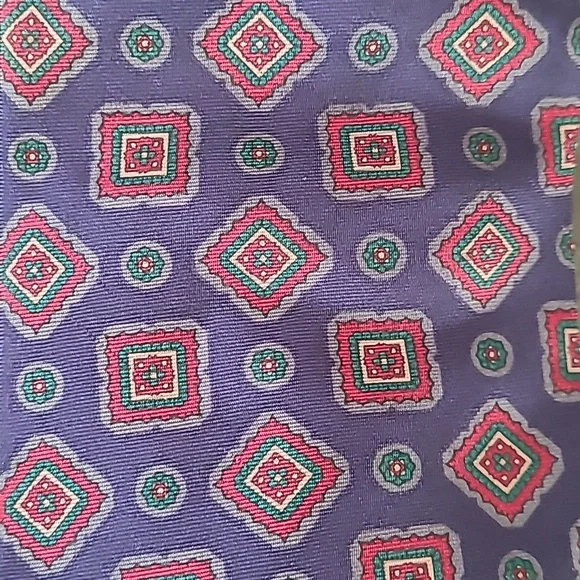 LANVIN SILK NECK TIES LOT OF 3 - Picture 4 of 9